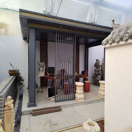 太原铝艺凉亭厂家制作